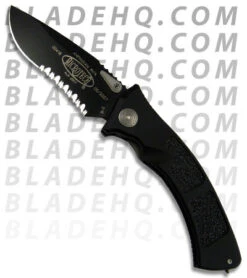Microtech Amphibian Manual Knife (Black SER) 137-2