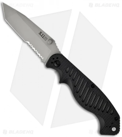5.11 Tactical 5.11 CS1 Knife Tanto Counter Strike Folding Knife (3.75" Bead Blast Serr) 3 5.11 Tactical 5.11 CS1 Knife Tanto Counter Strike Folding Knife (3.75" Bead Blast Serr)