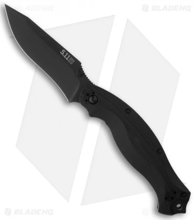 5.11 Tactical XPRT Folding Knife (3.75" Black Plain) 51036 3 5.11 Tactical XPRT Folding Knife (3.75" Black Plain) 51036