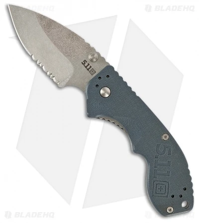 5.11 Tactical Courser 2.5 Liner Lock Knife Blue FRN (2.5" Stonewash Serr) 3 5.11 Tactical Courser 2.5 Liner Lock Knife Blue FRN (2.5" Stonewash Serr)