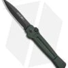 AKC X-treme Ace Automatic Knife Dark Green (3.6" Black) 2 AKC X-treme Ace Automatic Knife Dark Green (3.6" Black) -Knife Sale Shop AKC X TREME ACE Side Opening Automatic Knife Green Black BHQ 100385 kp open