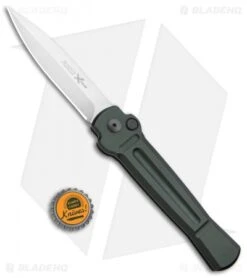 AKC X-treme Ace Automatic Knife Green (3.6" Satin) 9 AKC X-treme Ace Automatic Knife Green (3.6" Satin) -Knife Sale Shop AKC X TREME ACE Side Opening Automatic Knife Green Satin BHQ 100383 kp bottle cap
