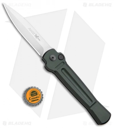 AKC X-treme Ace Automatic Knife Green (3.6" Satin) 6 AKC X-treme Ace Automatic Knife Green (3.6" Satin) - Image 4