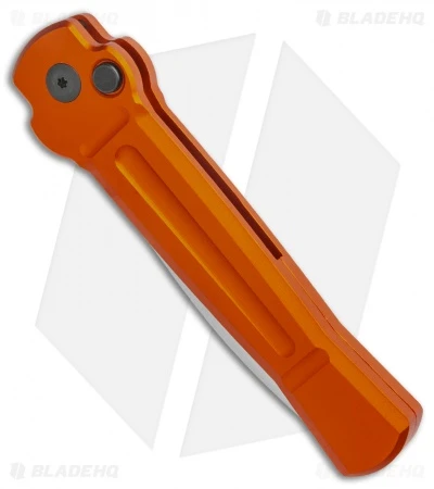 AKC X-treme Ace Automatic Knife Orange Aluminum (3.9" Satin) 4 AKC X-treme Ace Automatic Knife Orange Aluminum (3.9" Satin) - Image 2