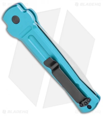 AKC X-treme Ace Automatic Knife Light Blue (3.6" Satin) 5 AKC X-treme Ace Automatic Knife Light Blue (3.6" Satin) - Image 3