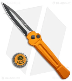 AKC X-treme Ace Automatic Knife Orange Aluminum (3.6" Two Tone) 9 AKC X-treme Ace Automatic Knife Orange Aluminum (3.6" Two Tone) -Knife Sale Shop AKC X treme Ace Auto Orange TT BHQ 143389 jr bottlecap
