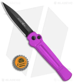 AKC X-treme Ace Automatic Knife Purple (3.6" Black) 9 AKC X-treme Ace Automatic Knife Purple (3.6" Black) -Knife Sale Shop AKC X treme Ace Auto Purple Black BHQ 179221 jr bottlecap