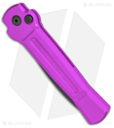 AKC X-treme Ace Automatic Knife Purple (3.6" Black) 4 AKC X-treme Ace Automatic Knife Purple (3.6" Black) - Image 2