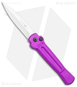 AKC X-treme Ace Automatic Knife Purple (3.6" Satin)