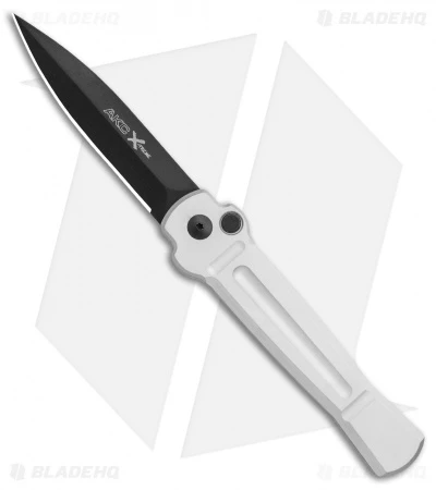 AKC X-treme Ace Automatic Knife Silver Black 5 AKC X-treme Ace Automatic Knife Silver Black - Image 3