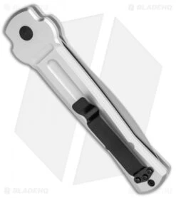 AKC X-treme Ace Automatic Knife Silver (3.6" Satin) -Knife Sale Shop AKC X treme Ace Auto Silver Satin BHQ 113920 jr side