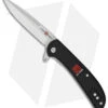 Al Mar Ultralight Hawk Frame Lock Knife Black FRN (2.75" Satin) -Knife Sale Shop Al Mar Ultralight Hawk FL Black FRN Satin BHQ 100802 jr