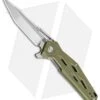 Artisan Cutlery Bombardier Liner Lock Knife Green G-10 (3.45" Stonewash D2) 1 Artisan Cutlery Bombardier Liner Lock Knife Green G-10 (3.45" Stonewash D2) -Knife Sale Shop Artisan Cutlery Bombardier LL Green G 10 SW BHQ 90567 jr