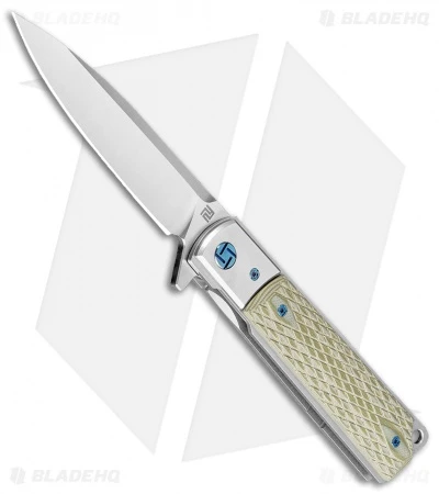 Artisan Cutlery Classic Liner Lock Knife Textured Green G-10 (3.8" SW S35VN) 3 Artisan Cutlery Classic Liner Lock Knife Textured Green G-10 (3.8" SW S35VN)