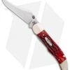 Case Kickstart Mid-Folding Hunter Assisted Knife Dark Red Jig Bone (61265AC CV) -Knife Sale Shop Assisted Opener Dark Red Bone Jig Mid Hunter Clip BHQ 86870 er