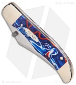 Case Kickstart Mid-Folding Hunter Assist Knife Patriotic Kirinite (101265AC SS) 8 Case Kickstart Mid-Folding Hunter Assist Knife Patriotic Kirinite (101265AC SS) -Knife Sale Shop Assisted Opener Smooth Patriotic Kirinite Mid Hunter Clip BHQ 86869 er spine
