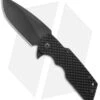 Attn2Detail MK 1 Large Frame Lock Knife DLC Divot Titanium (3.7" DLC ) -Knife Sale Shop Attn2Detail Mercantile MK 1 Large FL Double Divots DLC DLC BHQ 176295 jr