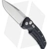 Hogue Knives EX-A01 Drop Point Automatic Knife Black Aluminum (3.5" Stonewash) -Knife Sale Shop BHQ 32463