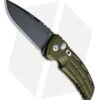 Hogue Knives EX-A01 Automatic Knife Drop Point Green Aluminum (3.5" Black Plain) 1 Hogue Knives EX-A01 Automatic Knife Drop Point Green Aluminum (3.5" Black Plain) -Knife Sale Shop BHQ 9975