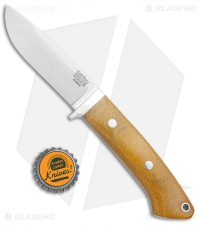 Bark River Classic Drop Point Knife Fixed Blade Natural Micarta (3.75" Elmax) 6 Bark River Classic Drop Point Knife Fixed Blade Natural Micarta (3.75" Elmax) - Image 4