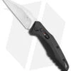 Bear OPS Bold Action XVII Automatic Knife Black Aluminum (2.8" Satin) -Knife Sale Shop Bear OPS Auto Black Wharncliffe Satin AC 1700 AIBK S BHQ 141210 jr