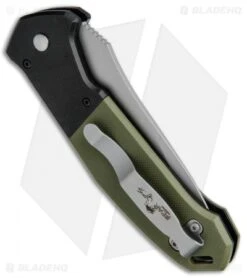Bear OPS Bold Action V Tanto Automatic Knife Black/Green G-10 (3.75" Gray) 8 Bear OPS Bold Action V Tanto Automatic Knife Black/Green G-10 (3.75" Gray) -Knife Sale Shop Bear OPS Bold Action V Tanto Black Green G 10 Gray 33019 BHQ 51646 jr side