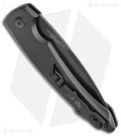 Bear OPS Bold Action XVI Automatic Knife Black Aluminum (2.8" Black) 8 Bear OPS Bold Action XVI Automatic Knife Black Aluminum (2.8" Black) -Knife Sale Shop Bear OPS Bold Action XVI Auto Black Aluminum Black BHQ 142590 jr side