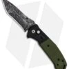 Bear OPS Mini Bold Action V Tanto Auto Knife Black/Green G-10 (3.25" Damascus) -Knife Sale Shop Bear OPS Mini Bold Action V Tanto Auto Black Green G 10 Damascus AC 500 B4 LD BHQ 83232 jr