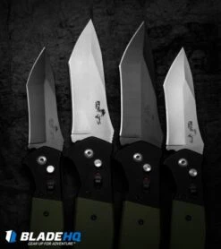 Bear OPS Bold Action V Tanto Automatic Knife Black/Green G-10 (3.75" Gray) 9 Bear OPS Bold Action V Tanto Automatic Knife Black/Green G-10 (3.75" Gray) -Knife Sale Shop Bear Ops Bold Actio V Auto green variety dl 1
