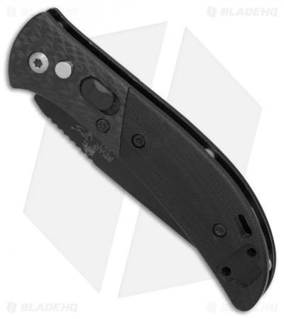 Bear OPS Bold Action IX Automatic Knife Black G-10/ Carbon Fiber (2.8" Black) 5 Bear OPS Bold Action IX Automatic Knife Black G-10/ Carbon Fiber (2.8" Black) - Image 3