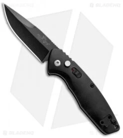 Bear OPS Bold Action X Automatic Knife Black Aluminium (2.6" Black)