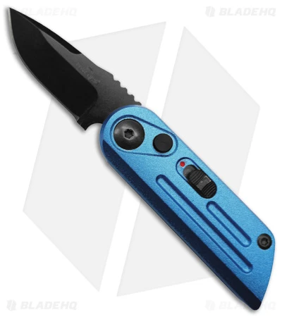 Bear Ops Bold Action XIV Automatic Knife Blue Stainless Steel (1.5" Black) 3 Bear Ops Bold Action XIV Automatic Knife Blue Stainless Steel (1.5" Black)