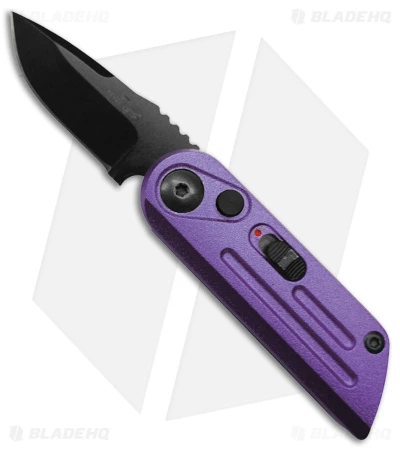 Bear Ops Bold Action XIV Automatic Knife Purple Stainless Steel (1.5" Black) 3 Bear Ops Bold Action XIV Automatic Knife Purple Stainless Steel (1.5" Black)