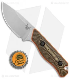 Benchmade 15017-1 Hidden Canyon Hunter Fixed Blade Knife Richlite (2.8" SW S90V) -Knife Sale Shop Benchmade 15017 1 Hidden Canyon Hunter Richlite SW BHQ 114157 jr bottlecap