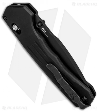 Benchmade 407SBK Vallation AXIS-Assist Knife Black (3.7" Black Serr) 5 Benchmade 407SBK Vallation AXIS-Assist Knife Black (3.7" Black Serr) - Image 3