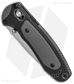 Benchmade 595S Mini Boost AXIS-Assist Knife Black/Gray (3.11" Satin Serr) 7 Benchmade 595S Mini Boost AXIS-Assist Knife Black/Gray (3.11" Satin Serr) -Knife Sale Shop Benchmade 595S Mini Boost AXIS Assist Black Gray Satin Serr BHQ 78912 jr spine