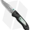 Benchmade 698-181 Foray Gold Class AXIS Lock Knife Marbled CF (3.2" Damasteel) -Knife Sale Shop Benchmade 698 181 Foray Gold Class AXIS Lock Marbled CF Damasteel BHQ 78756 jr