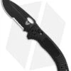 Benchmade Aileron AXIS Lock Knife Black G-10 (3.45" Black Serr) 737SBK -Knife Sale Shop Benchmade Aileron AXIS Lock Black G 10 Black Serr 737SBK BHQ 88739 jr