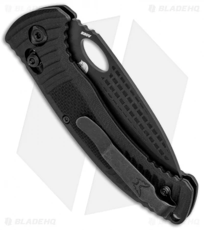 Benchmade Aileron AXIS Lock Knife Black G-10 (3.45" Black Serr) 737SBK 5 Benchmade Aileron AXIS Lock Knife Black G-10 (3.45" Black Serr) 737SBK - Image 3