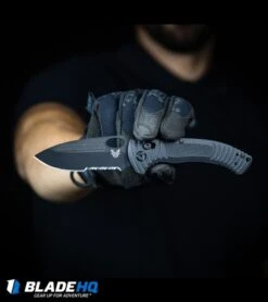 Benchmade Aileron AXIS Lock Knife Black G-10 (3.45" Black Serr) 737SBK 11 Benchmade Aileron AXIS Lock Knife Black G-10 (3.45" Black Serr) 737SBK -Knife Sale Shop Benchmade Aileron AXIS Lock Knife Black G 10 Black Serr 737SBK BHQ88739 kp operator in hand web