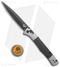 Benchmade Auto Fact AXIS Lock Knife Aluminum/CF (4" Black DLC) 4170BK -Knife Sale Shop Benchmade Auto Fact AXIS Lock Aluminum CF Black DLC 4170BK BHQ 118572 jr bottlecap