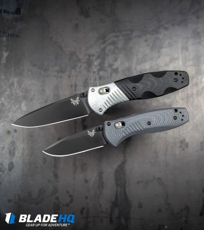 Benchmade Mini Barrage AXIS-Assist Knife Gray G-10 (2.91" Black) 585BK-2 5 Benchmade Mini Barrage AXIS-Assist Knife Gray G-10 (2.91" Black) 585BK-2 - Image 3