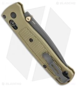 Benchmade Bugout AXIS Lock Knife Ranger Green (3.24" Gray) 535GRY-1 -Knife Sale Shop Benchmade Bugout AXIS Lock Ranger Green Gray 535GRY 1 BHQ 83828 jr side