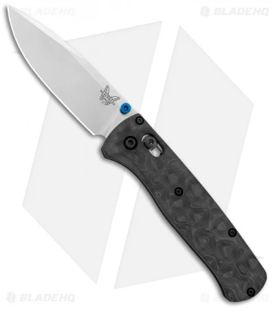 Flytanium Raindrop CF Scales + Benchmade Bugout Knife (3.24" Satin) 3 Flytanium Raindrop CF Scales + Benchmade Bugout Knife (3.24" Satin)