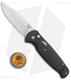 Benchmade CLA Limited Edition Automatic Knife Carbon Fiber(3.3" Satin) 4300-1801 9 Benchmade CLA Limited Edition Automatic Knife Carbon Fiber(3.3" Satin) 4300-1801 -Knife Sale Shop Benchmade CLA Limited Edition Auto CF Satin 4300 1801 BHQ 91085 jr bottlecap