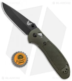 Benchmade Griptilian AXIS Lock Knife Olive Drab (3.45" Black) 551BKOD-S30V -Knife Sale Shop Benchmade Griptilian AXIS Lock Olive Drab Black 551BKOD S30V BHQ 6200 jr bottlecap