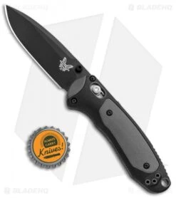 Benchmade 595BK Mini Boost AXIS-Assist Knife Black/Gray (3.11" Black) 9 Benchmade 595BK Mini Boost AXIS-Assist Knife Black/Gray (3.11" Black) -Knife Sale Shop Benchmade Mini Boost AXIS Assist Black Gray Black 595BK BHQ 78760 jr bottlecap