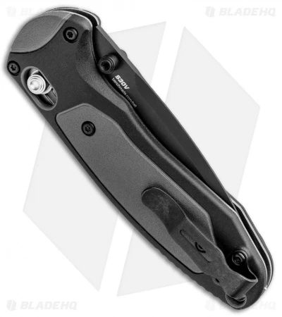 Benchmade 595BK Mini Boost AXIS-Assist Knife Black/Gray (3.11" Black) 5 Benchmade 595BK Mini Boost AXIS-Assist Knife Black/Gray (3.11" Black) - Image 3