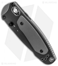 Benchmade 595BK Mini Boost AXIS-Assist Knife Black/Gray (3.11" Black) 7 Benchmade 595BK Mini Boost AXIS-Assist Knife Black/Gray (3.11" Black) -Knife Sale Shop Benchmade Mini Boost AXIS Assist Black Gray Black 595BK BHQ 78760 jr spine