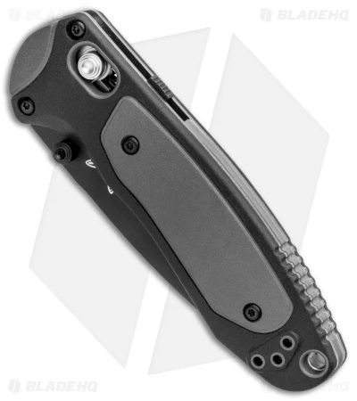 Benchmade 595SBK Mini Boost AXIS-Assist Knife Black/Gray (3.11" Black Serr) 4 Benchmade 595SBK Mini Boost AXIS-Assist Knife Black/Gray (3.11" Black Serr) - Image 2